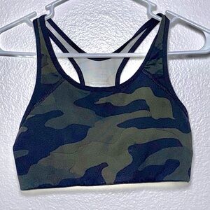 PINK Victoria's Secret Camo Sports Bra